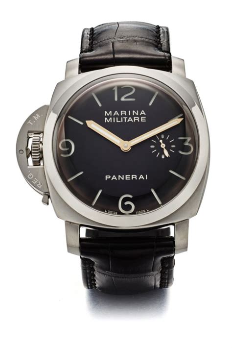 montre occasion panerai prix|Panerai marina militare watch.